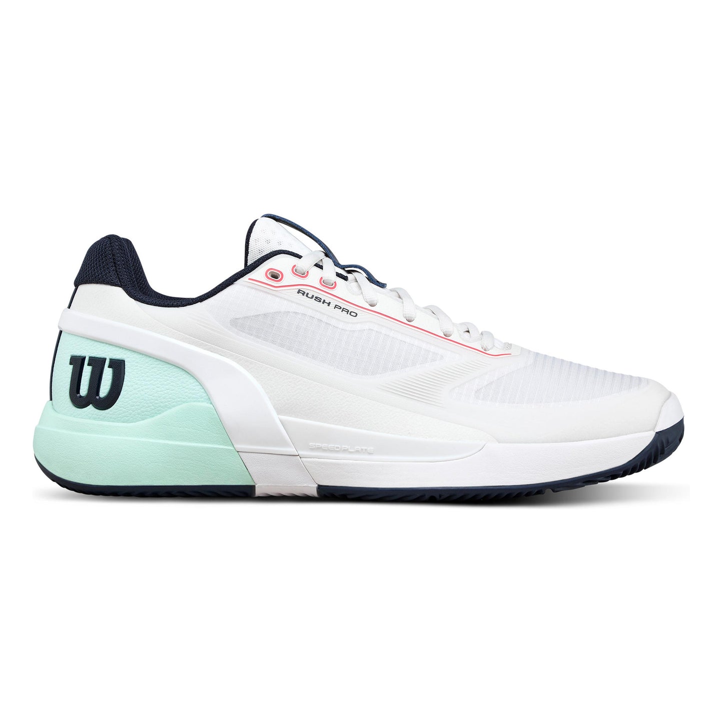 Wilson Rush Pro 5 Scarpa per terra rossa Uomini-bianco, turchese