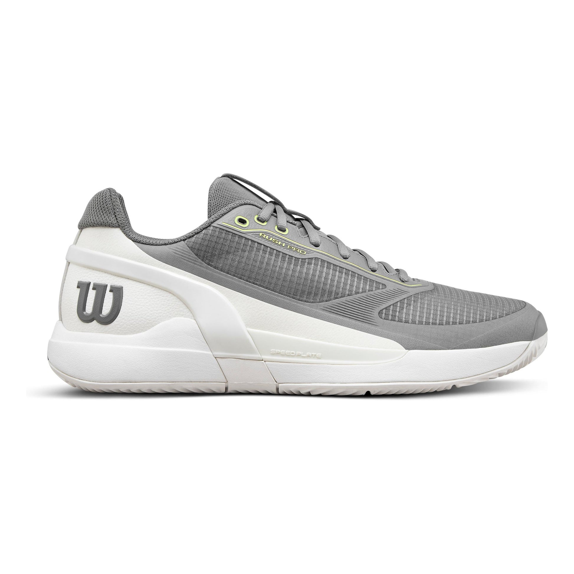 Wilson Rush Pro 5 Scarpa per terra rossa Uomini - bianco, grigio