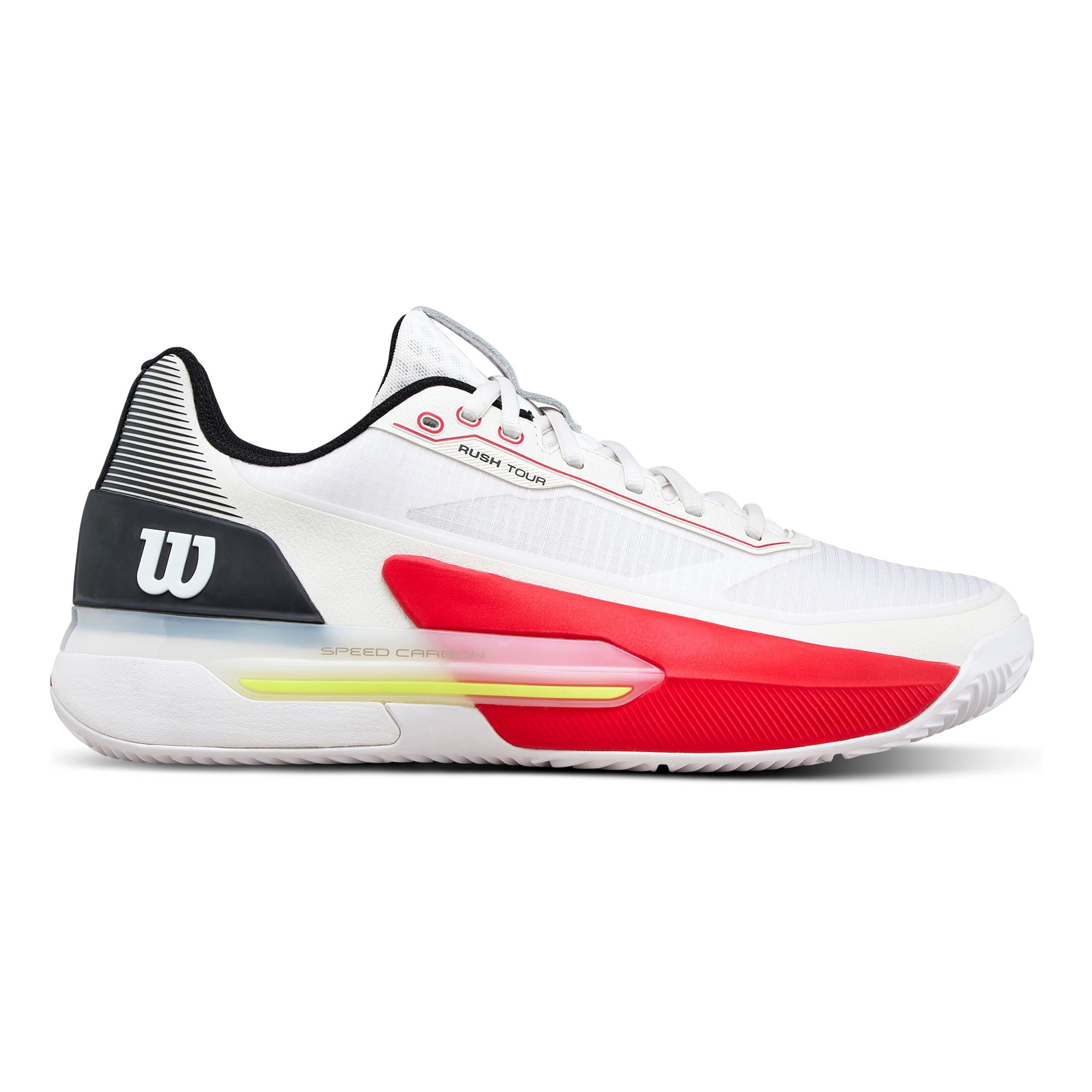 Wilson Rush Tour 5 Scarpa per terra rossa Uomini-bianco, nero
