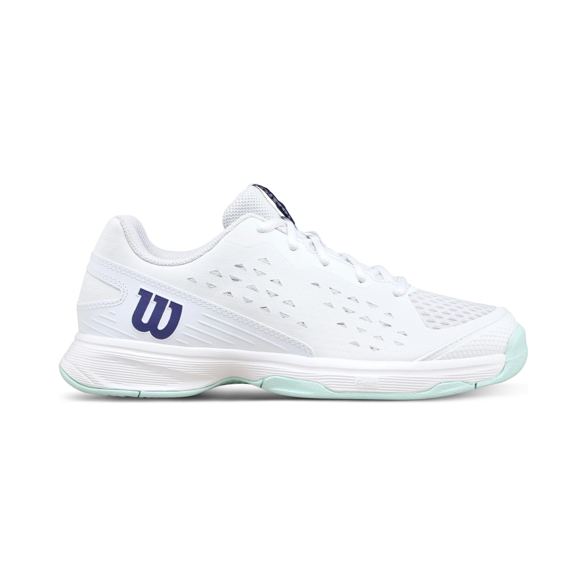 Wilson Rush Pro Jr Scarpa per tutte le superfici Bambini-bianco, turchese