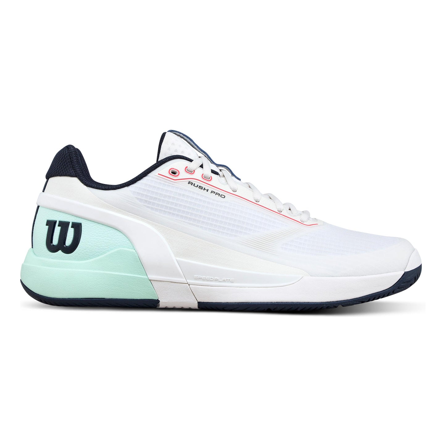 Wilson Rush Pro 5 Scarpa per tutte le superfici Uomini-bianco, turchese