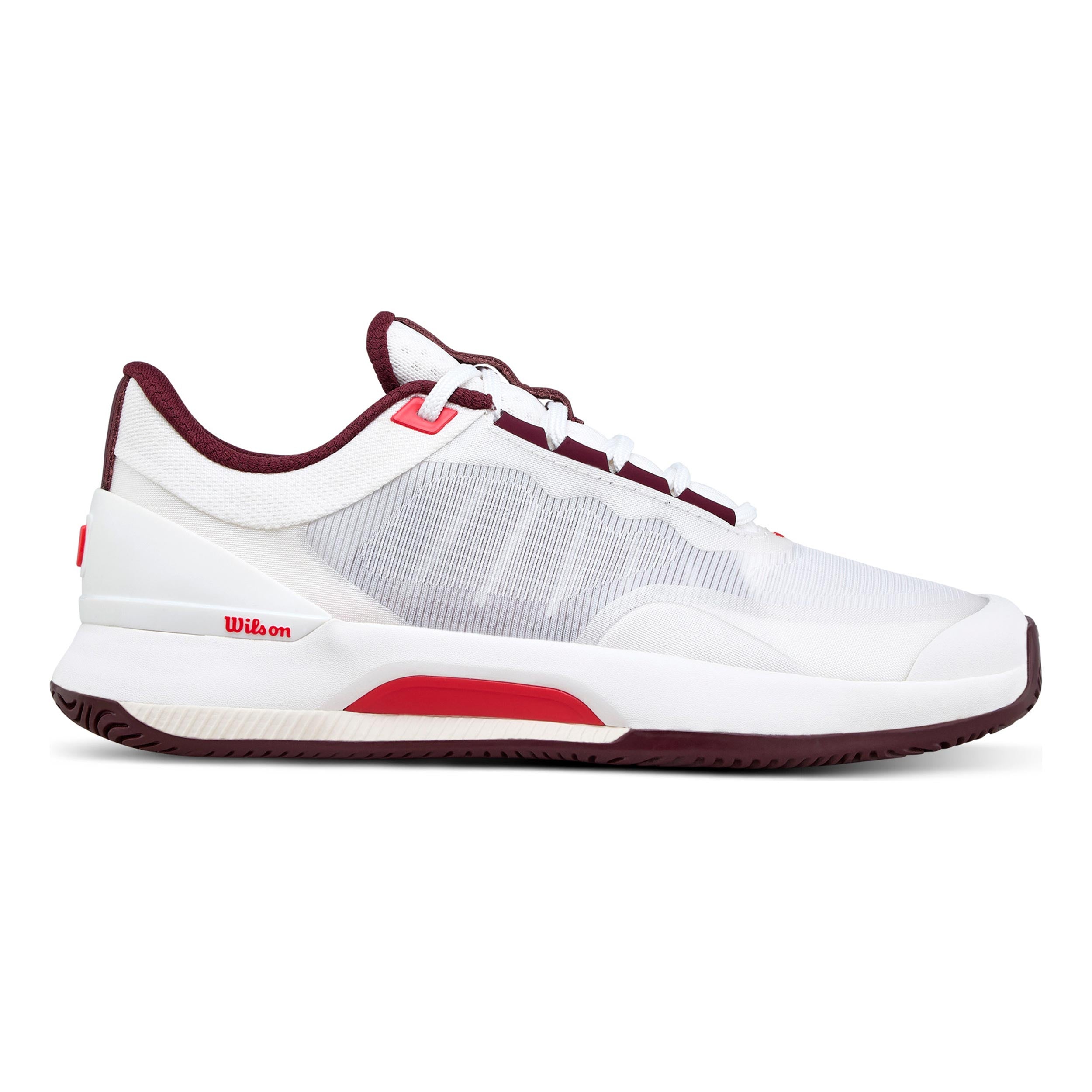 Wilson Intrigue Tour Scarpa per tutte le superfici Donna-bianco, vino rosso