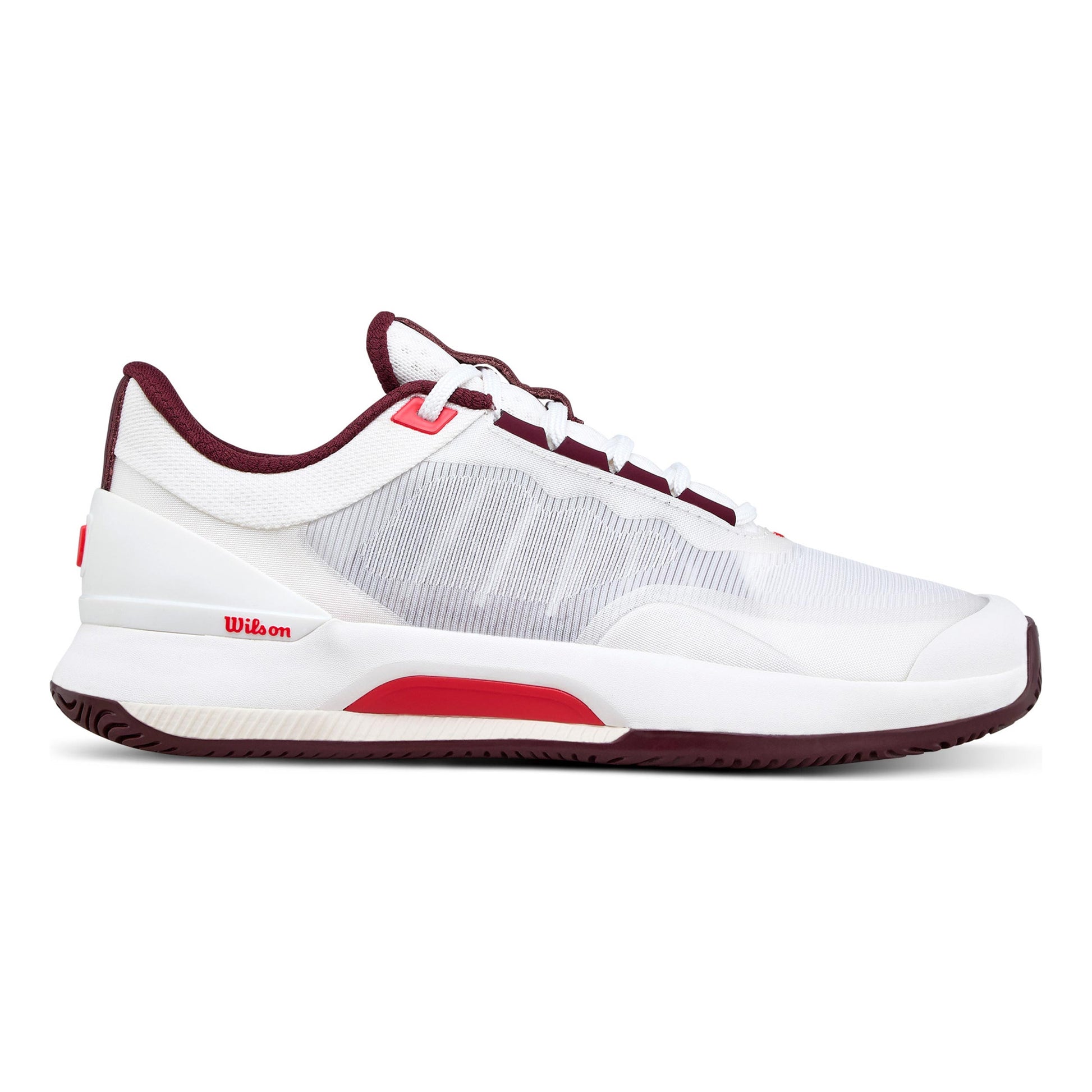Wilson Intrigue Tour Scarpa per tutte le superfici Donna-bianco, vino rosso