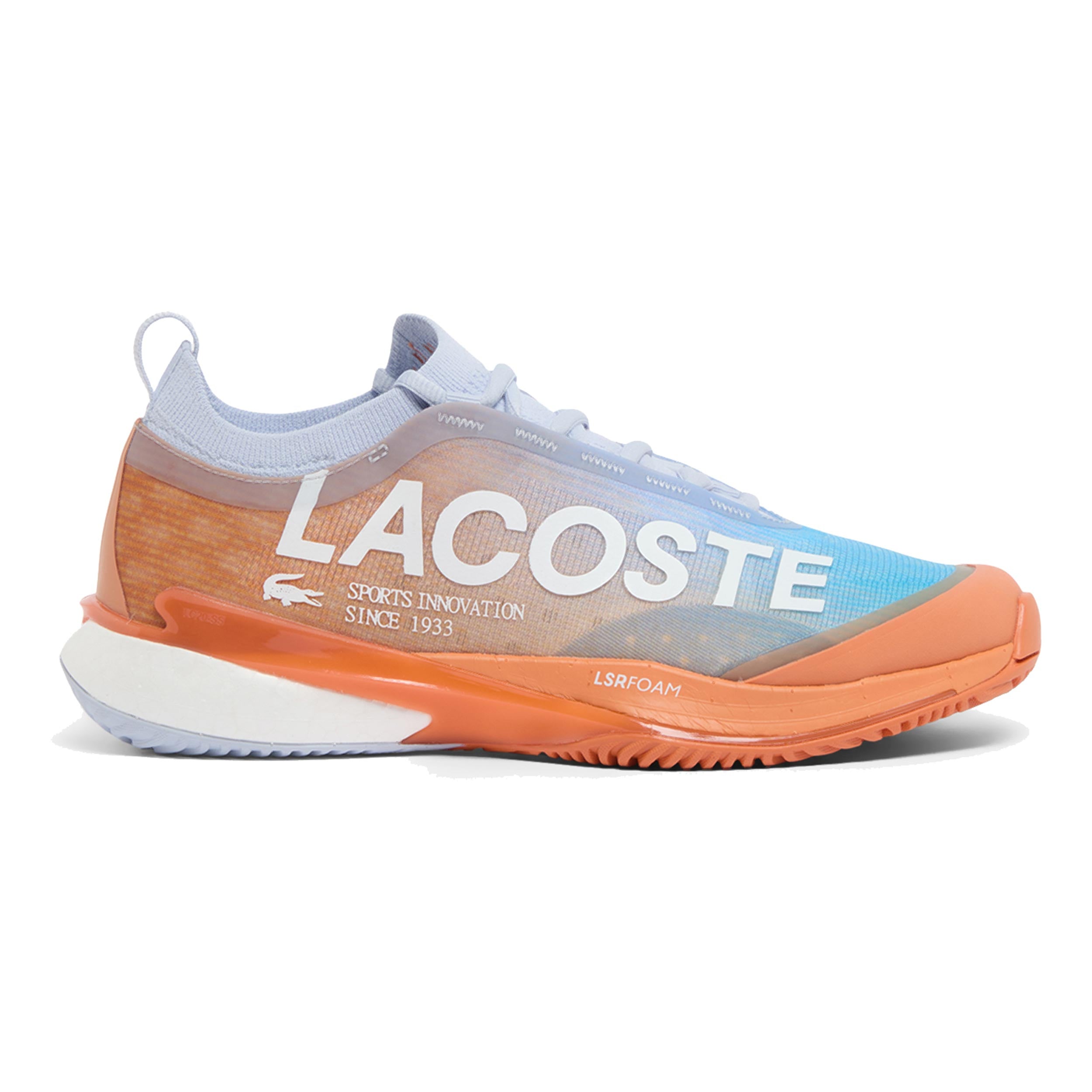 Lacoste AG-LT Lite Scarpa per terra rossa Donna - blu chiaro, ruggine