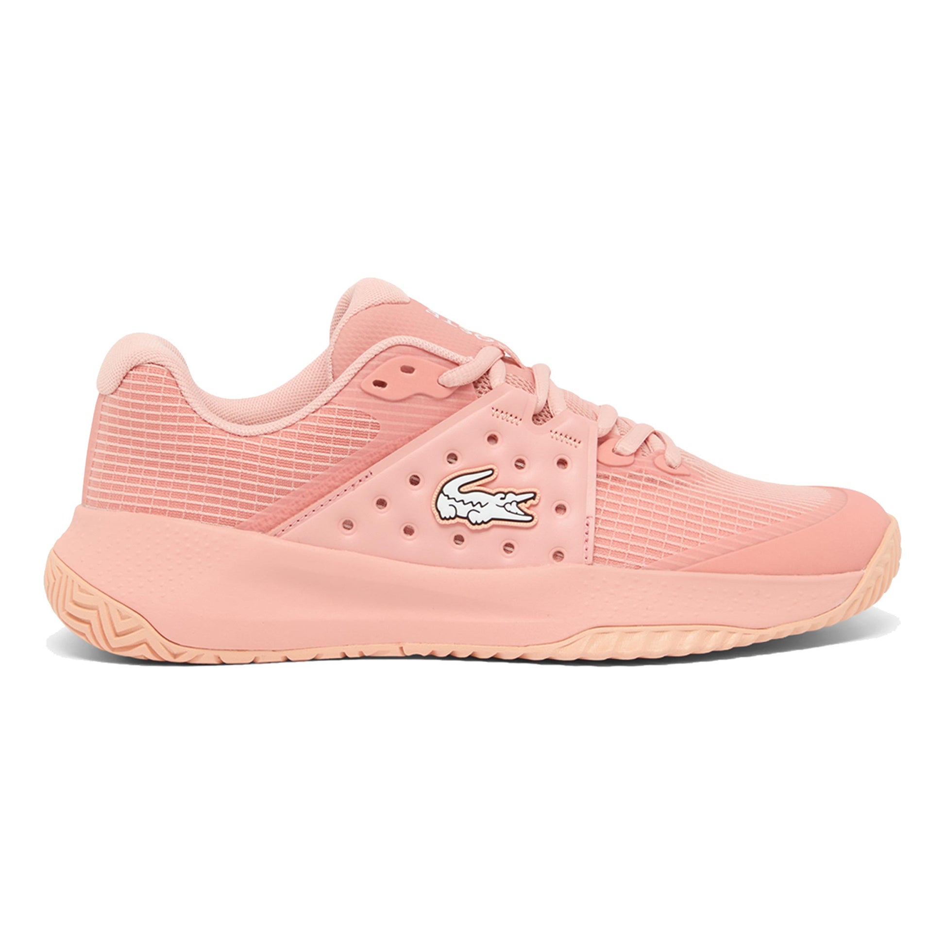 Lacoste Power Serve Scarpa per tutte le superfici Donna-albicocca, bianco