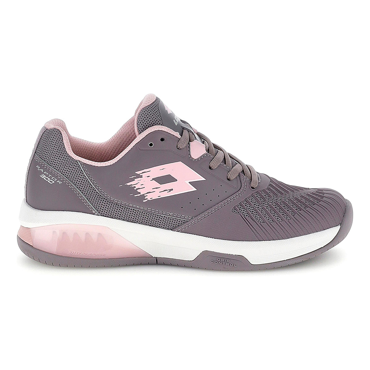 Lotto Raptor Hyperpulse 300 SPD Scarpa per tutte le superfici Donna - grigio chiaro, rosa