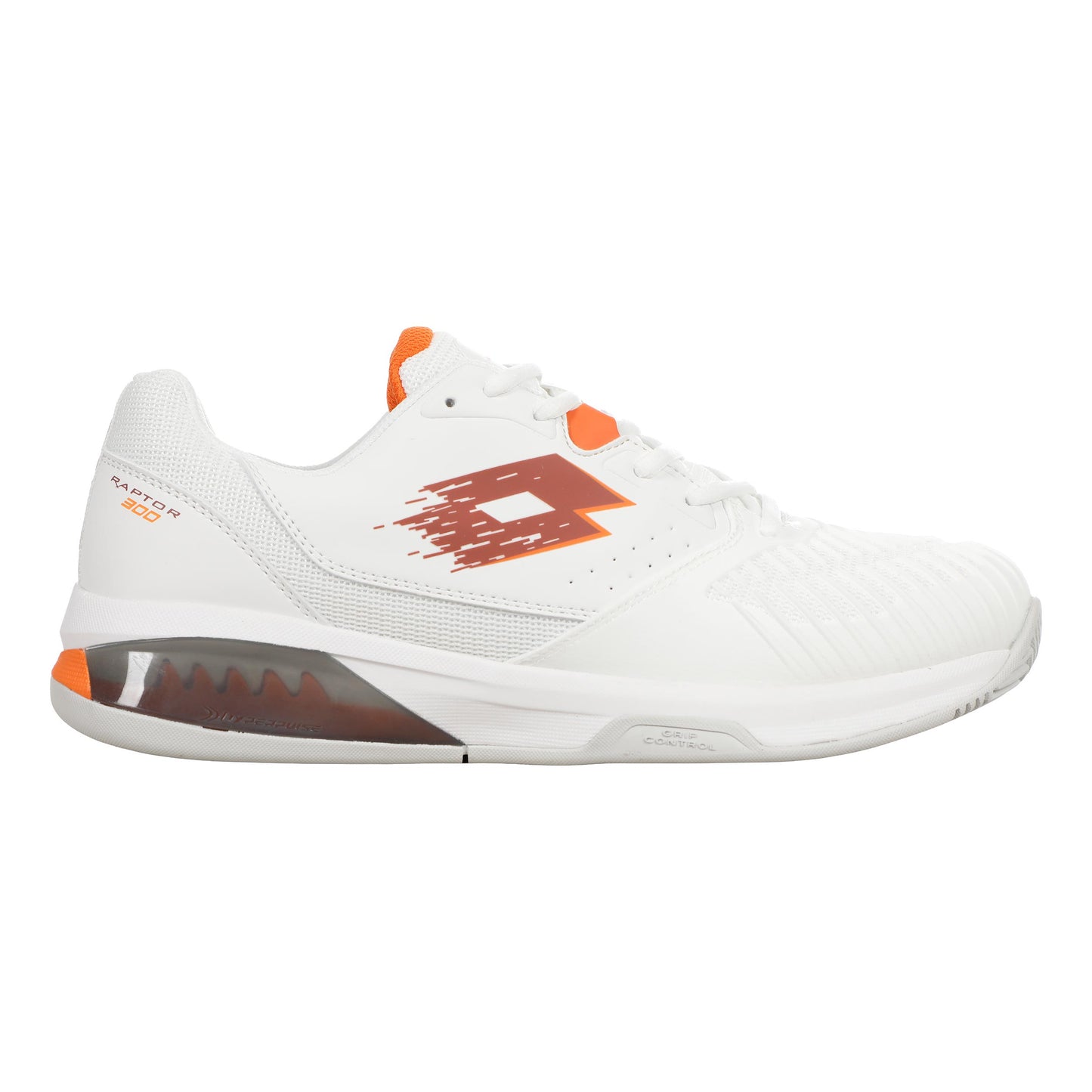 Lotto Raptor 300 CLY Scarpa per terra rossa Uomini-bianco, arancione