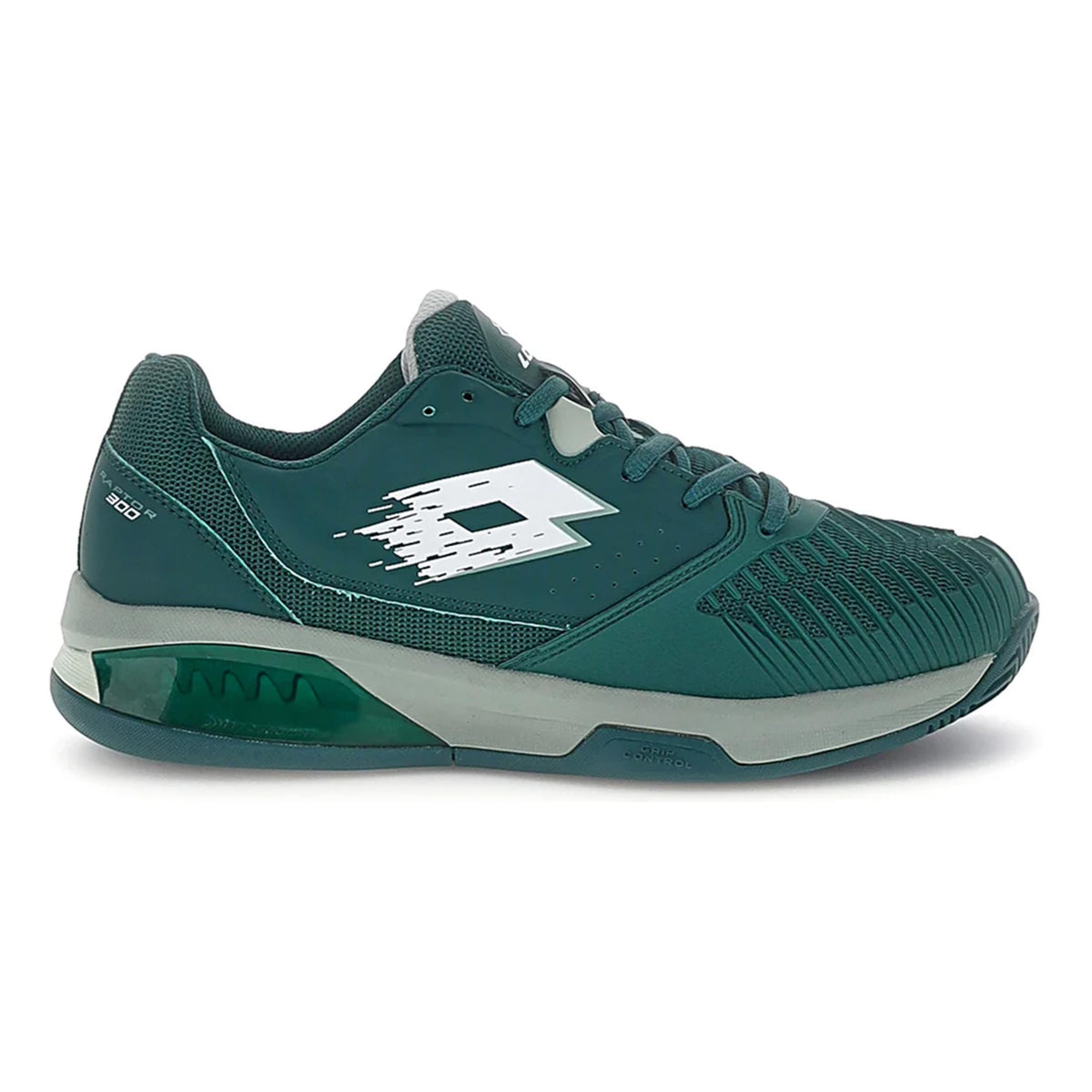 Lotto Raptor Hyperpulse 300 Scarpa per terra rossa Uomini - color petrolio, bianco