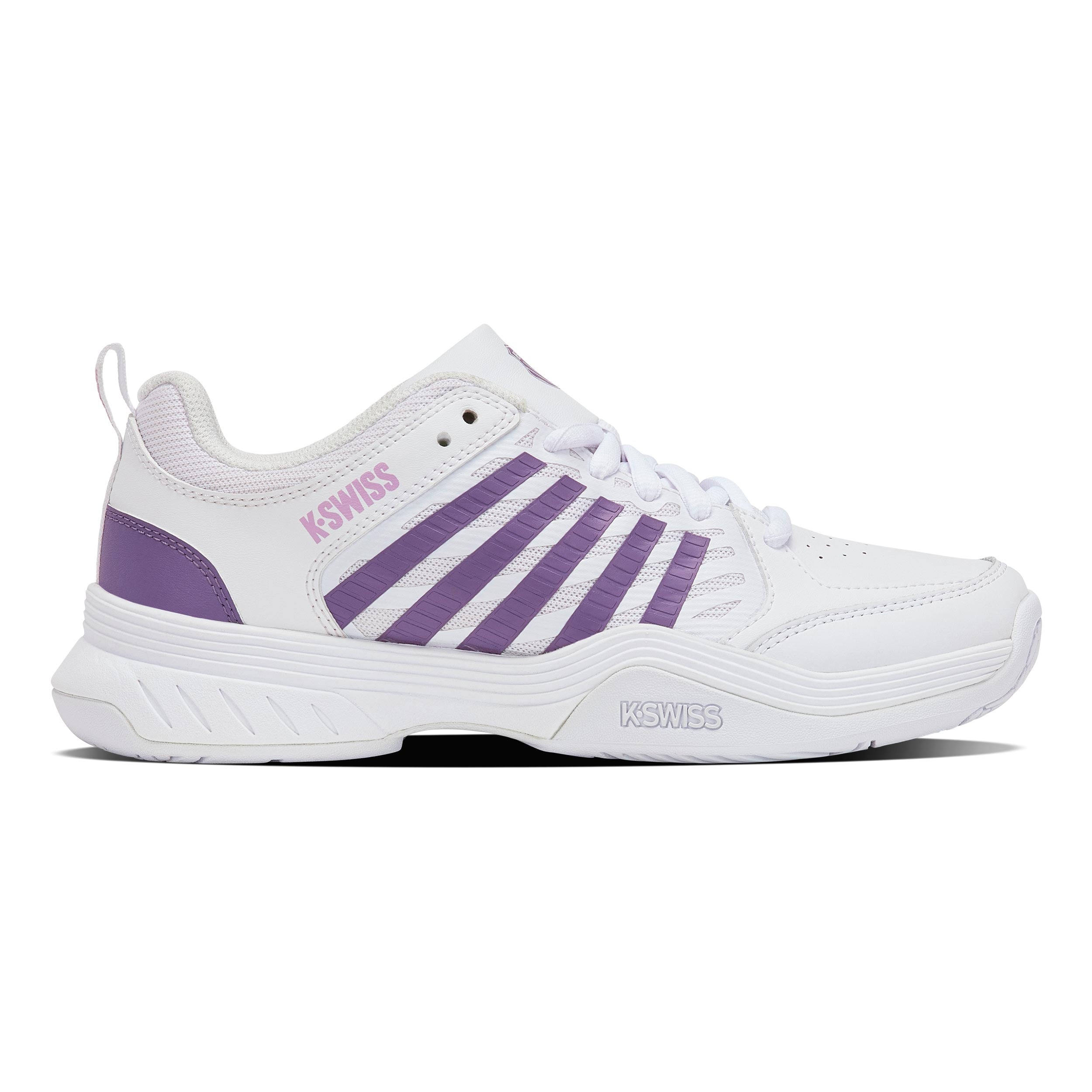 K-Swiss COURT EXPRESS 2  AC Scarpa per tutte le superfici Donna-bianco, lavanda
