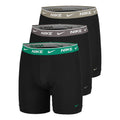 Essential Cotton Stretch Boxer Confezione da 3 Uomini - oliva