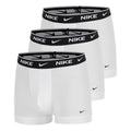 Essential Cotton Stretch Trunk Boxer - Confezione da 3 Uomini-bianco, bianco
