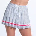 High Waist Lavish Lane Gonna Donna - bianco, nero