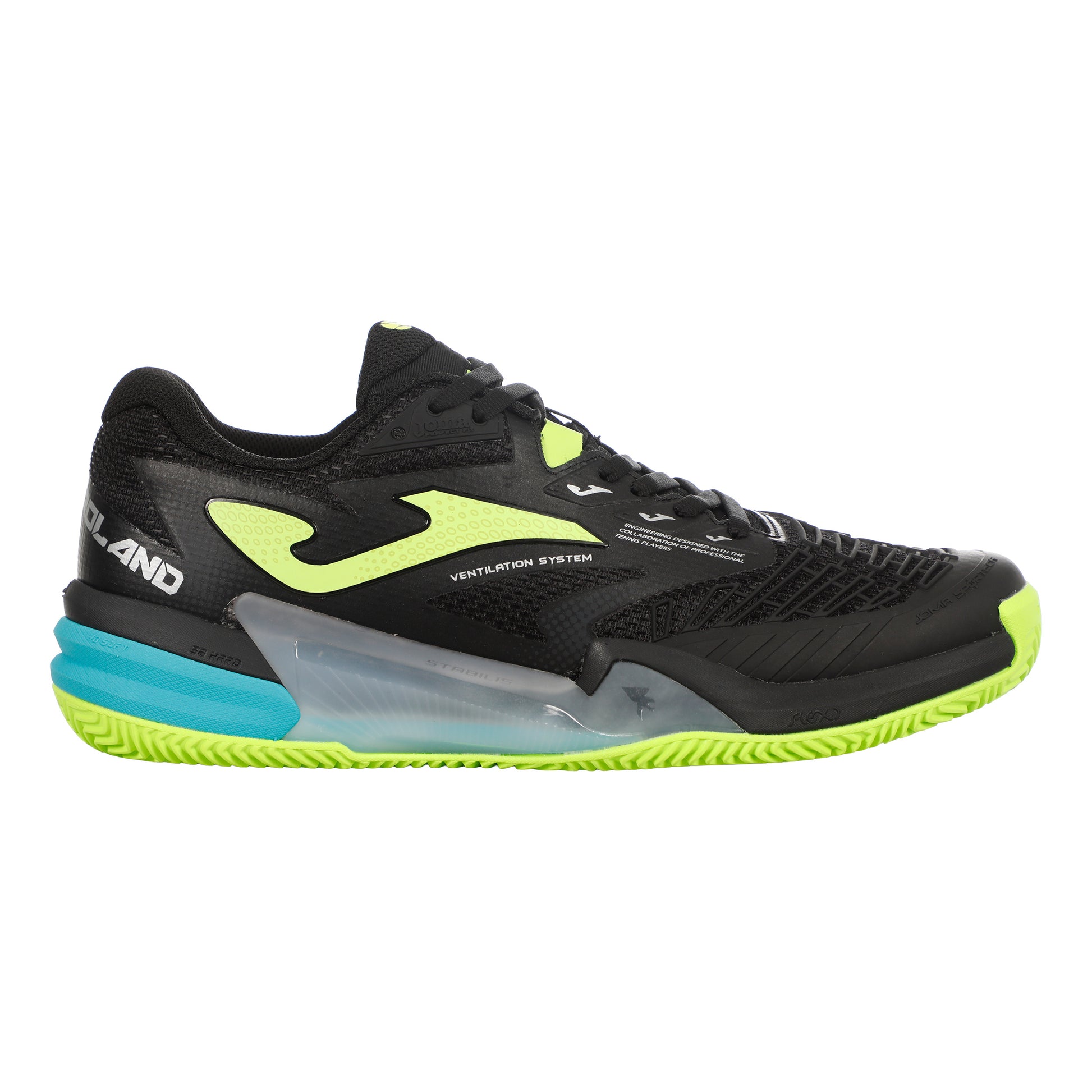 Joma Roland Clay Scarpa per terra rossa - nero