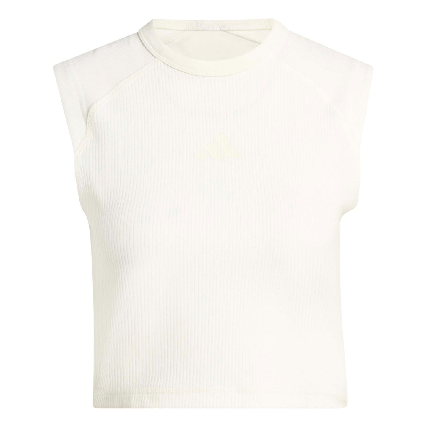 adidas All SZN Rib Canottiera Donna - bianco