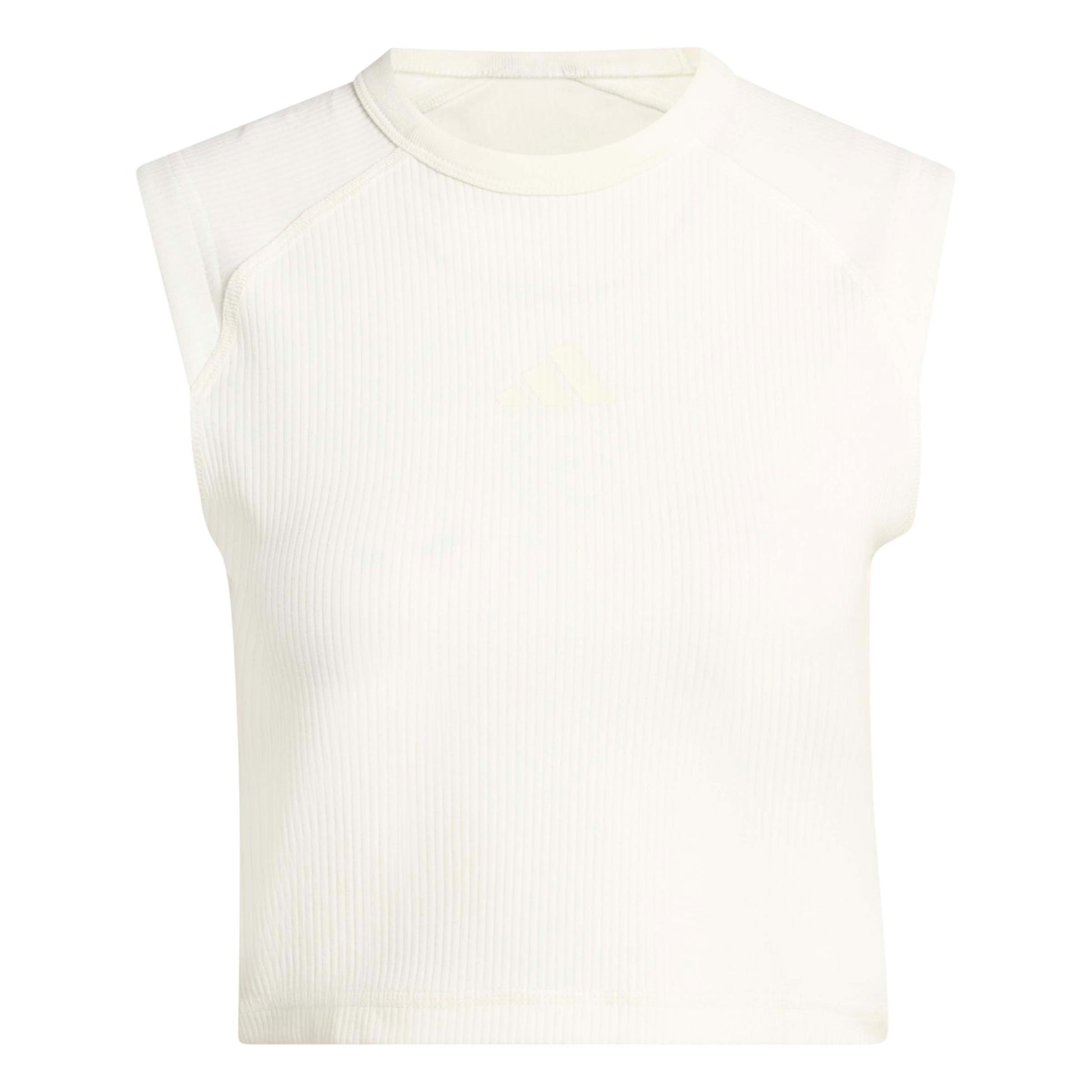 adidas All SZN Rib Canottiera Donna - bianco