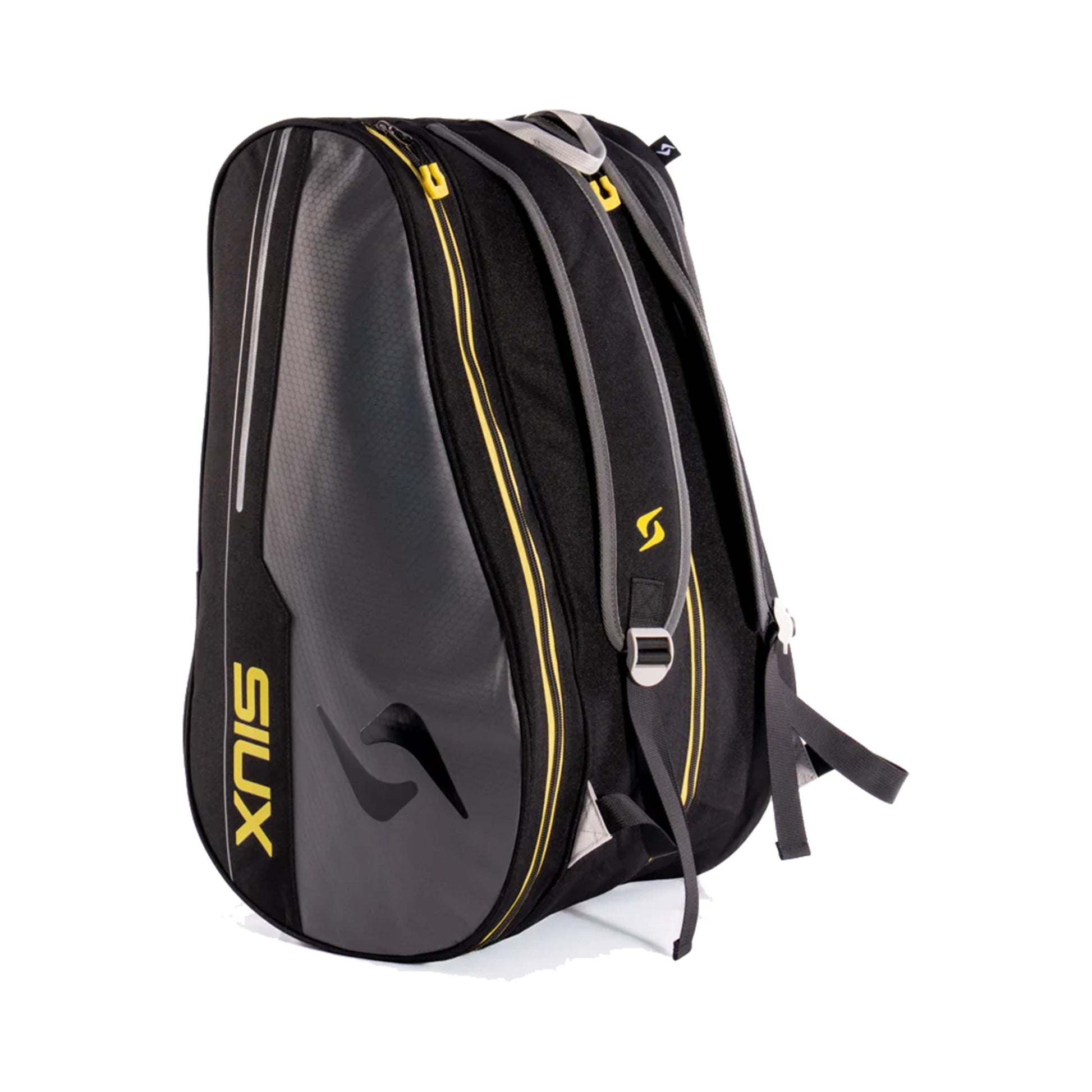 Siux PULSE Borsa per racchetta da padel - nero, giallo