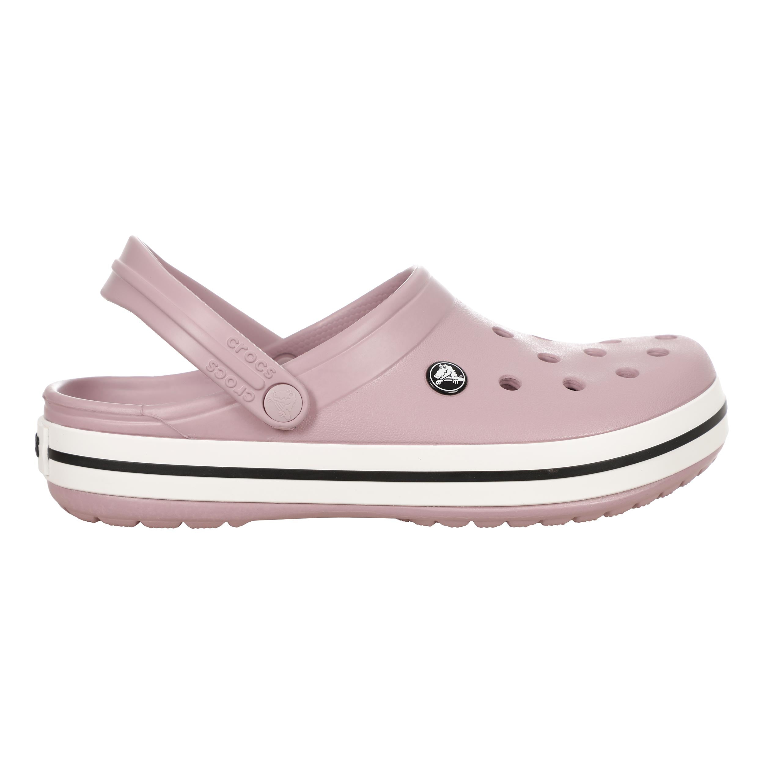 Crocs Crocband Clog Ciabatte Unisex - lilla, bianco