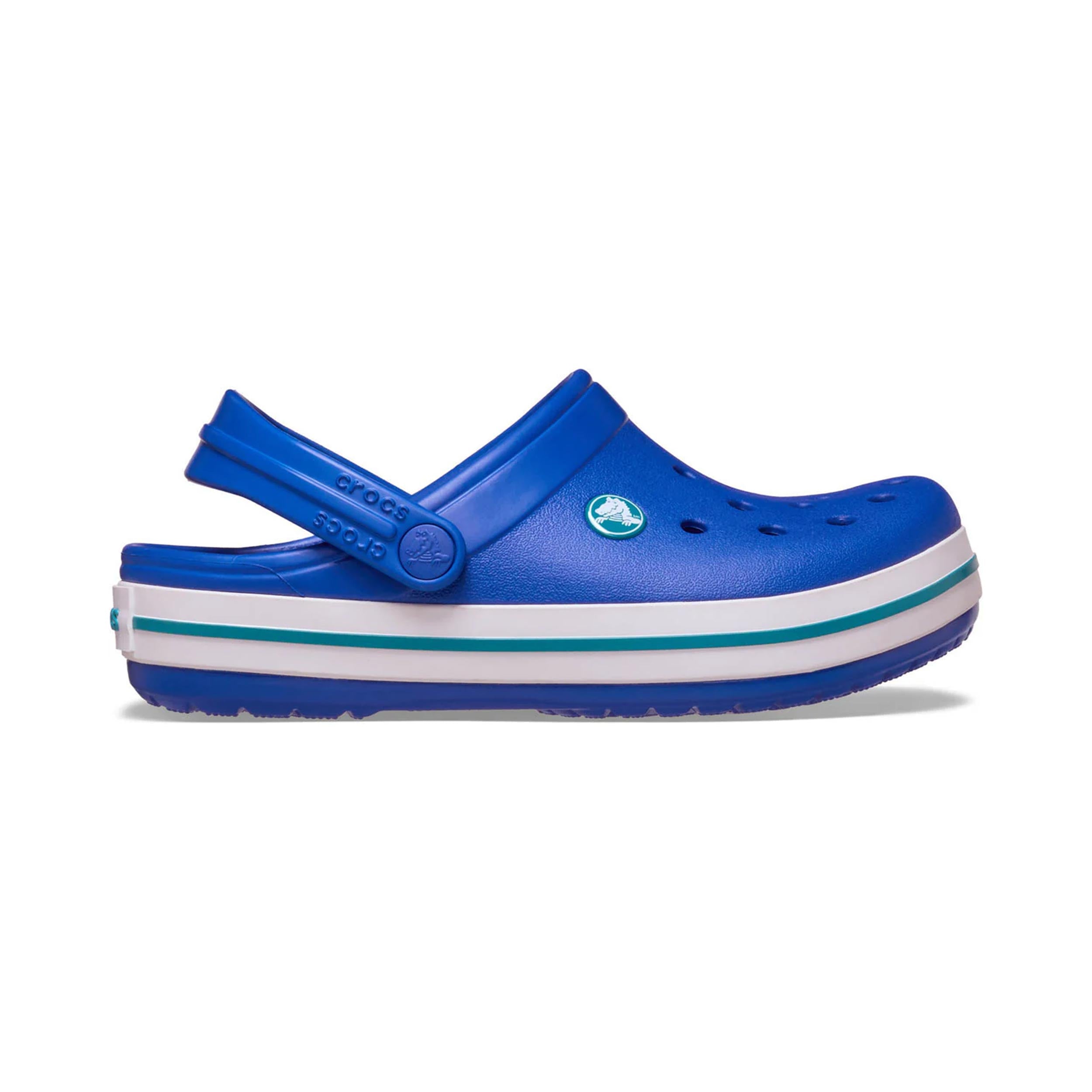 Crocs Crocband Clog Ciabatte Bambini - blu, bianco