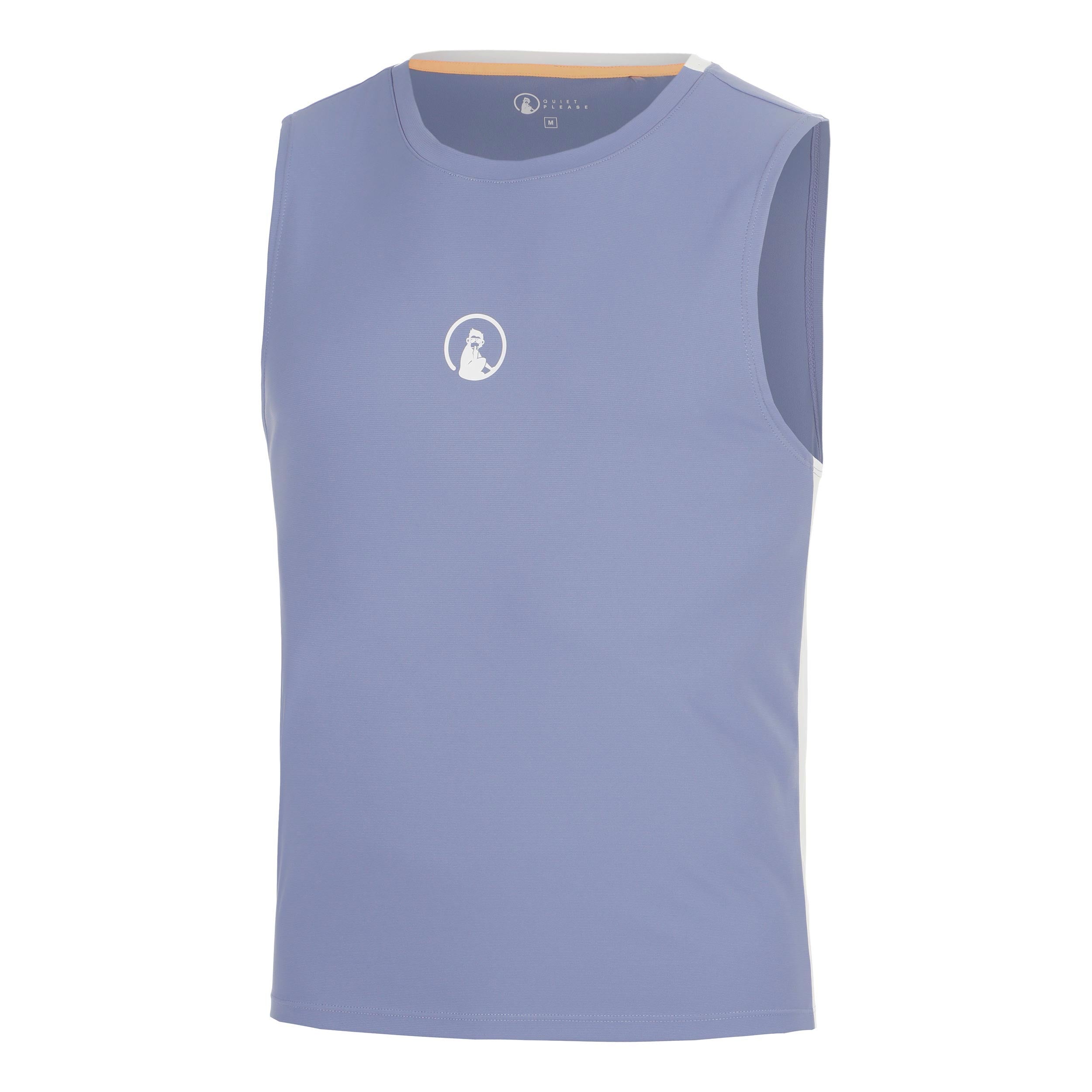 Quiet Please Glow Winner Tech Canottiera Uomini - blu