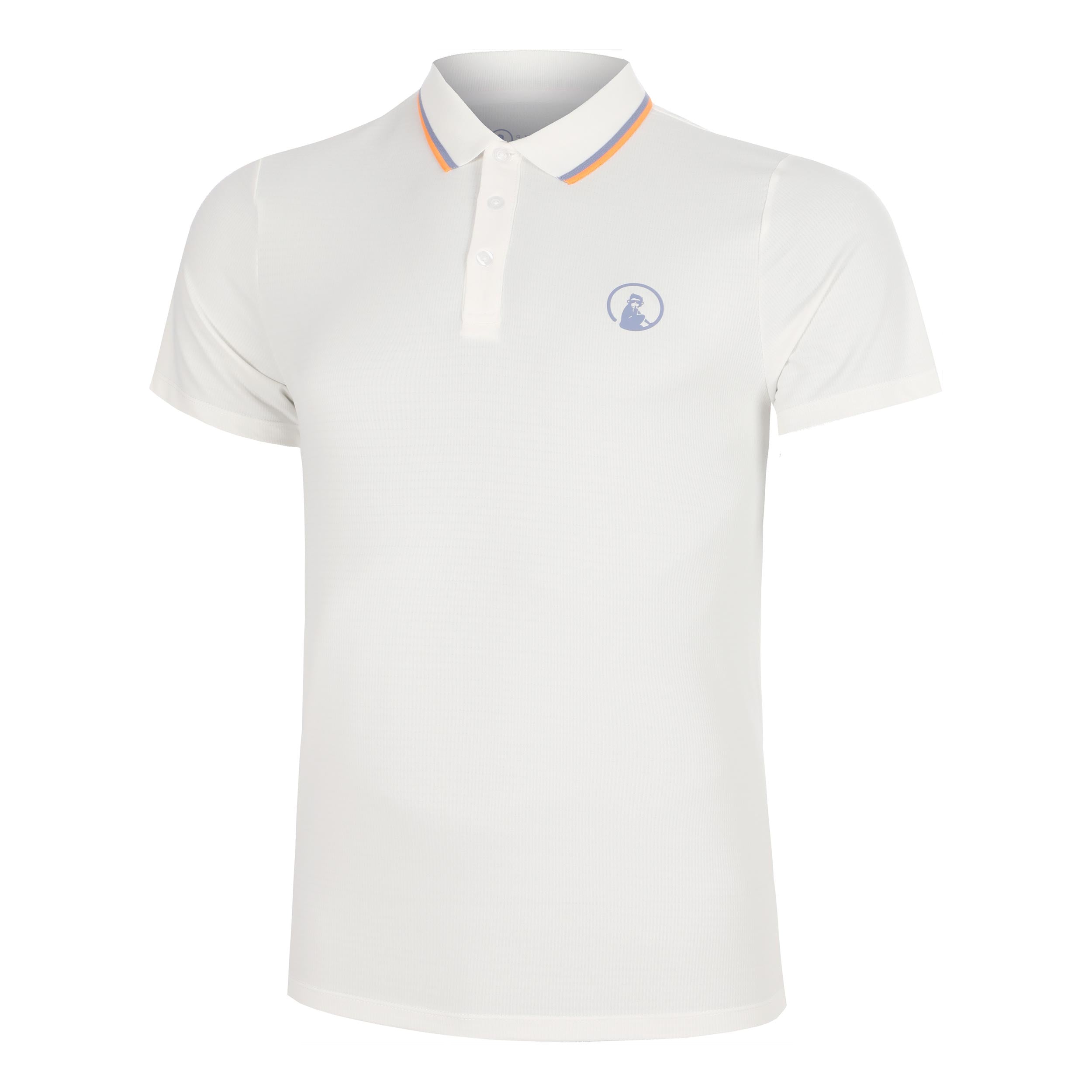 Quiet Please Glow Tournament Tipping Polo Polo Uomini - crema