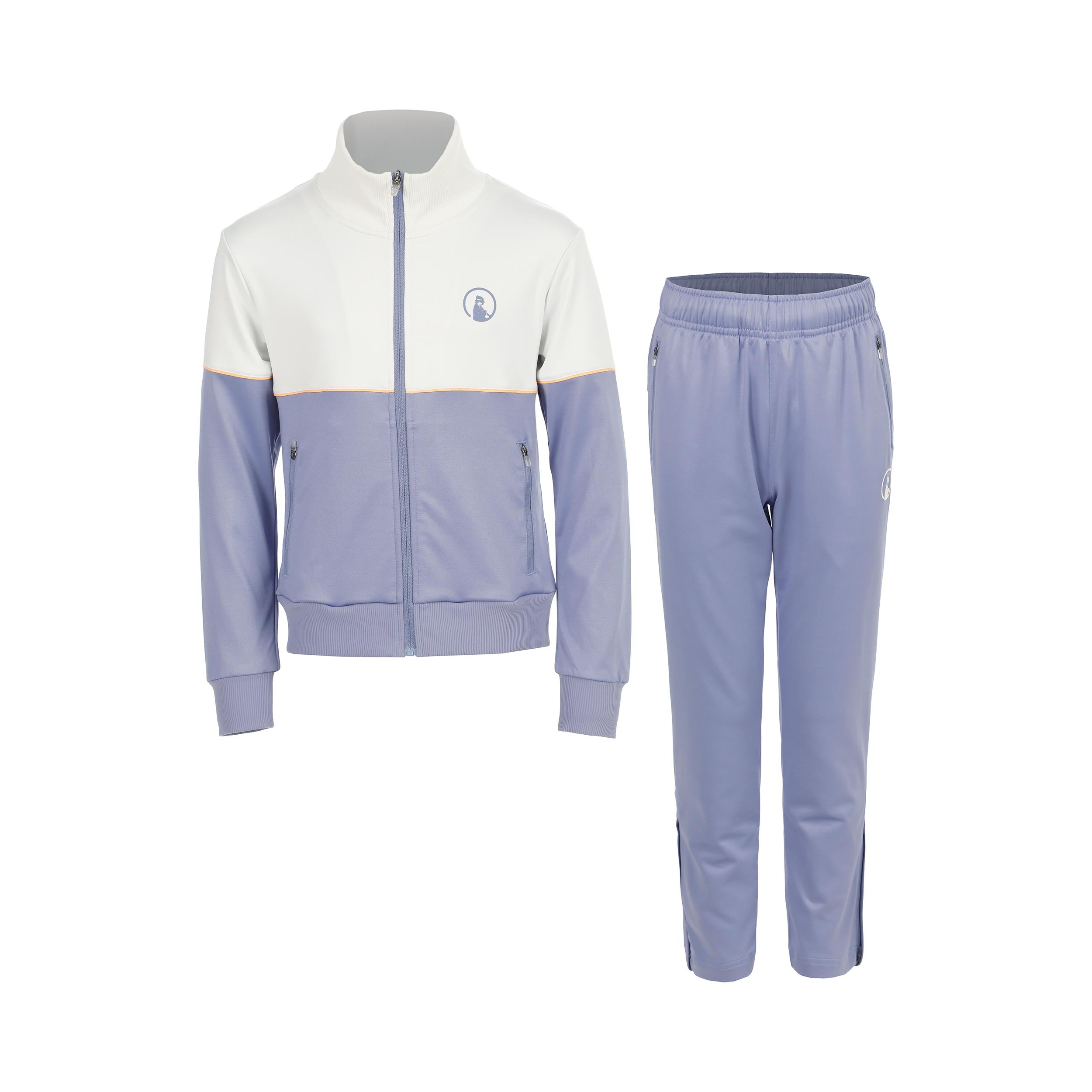 Quiet Please Glow 40:40 Tuta da allenamento Ragazze - blu