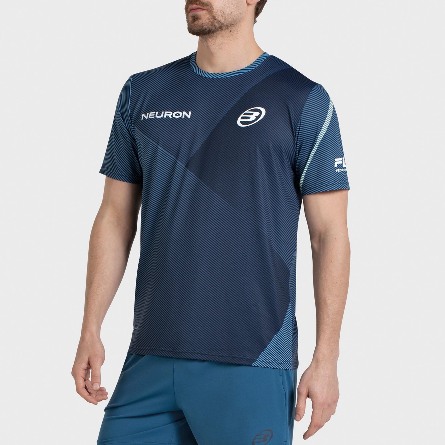 Bullpadel Chingotto 26 Maglietta Uomini - blu