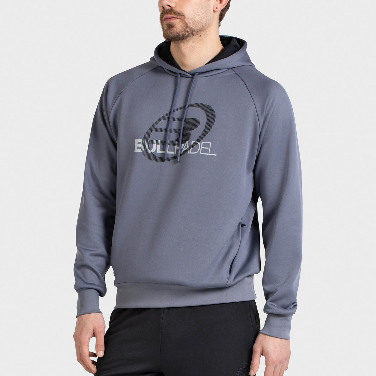 Bullpadel Eira Felpa con cappuccio Uomini - grigio
