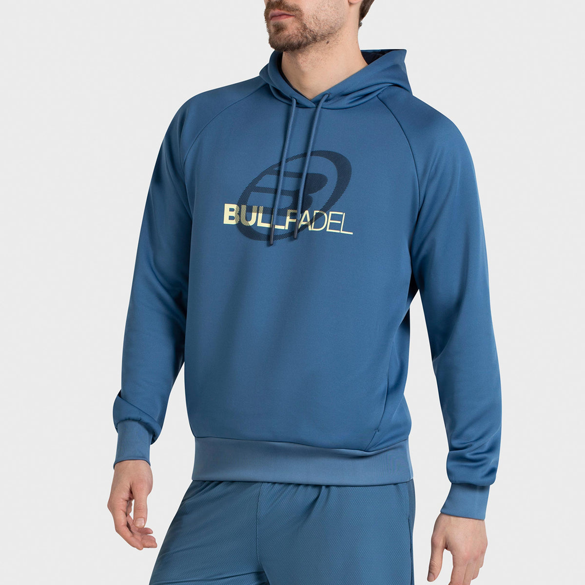 Bullpadel Eira Felpa con cappuccio Uomini - blu