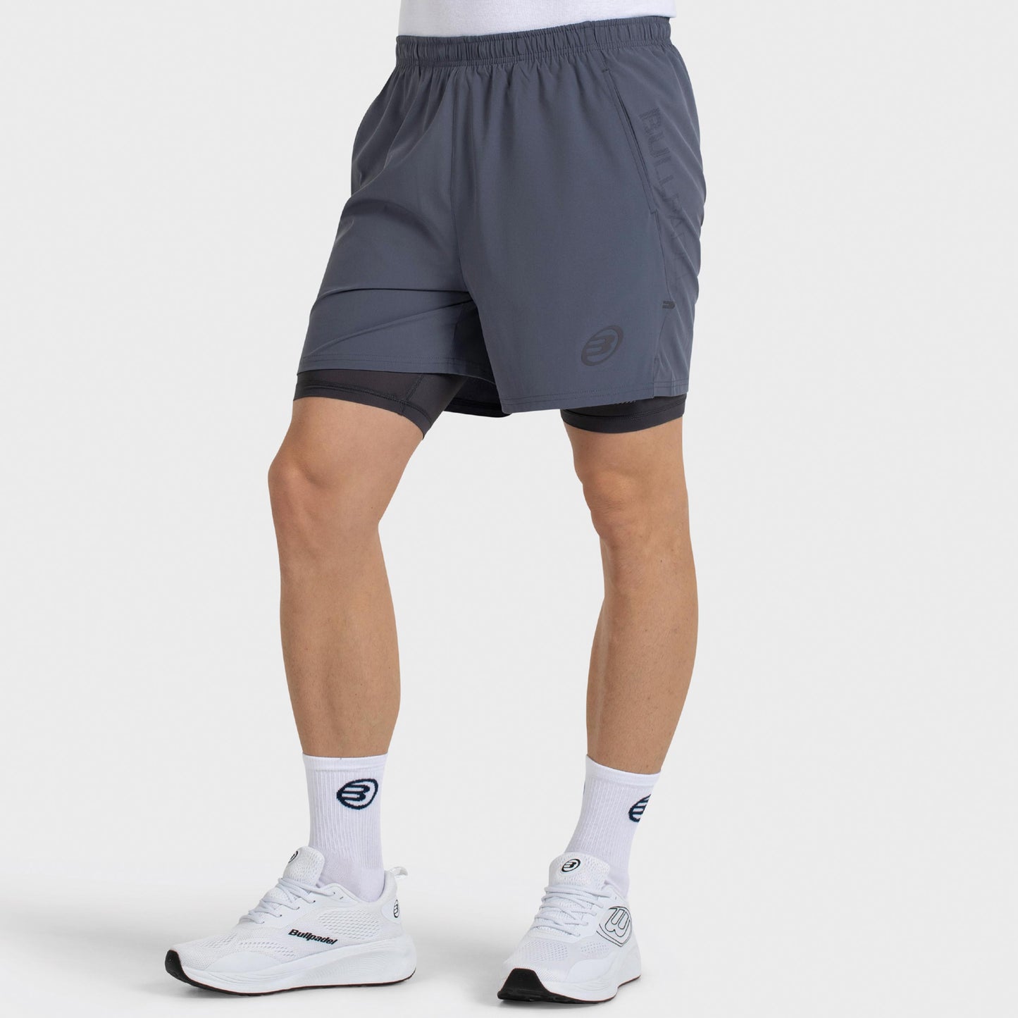 Bullpadel Montis Pantaloncini Uomini - grigio
