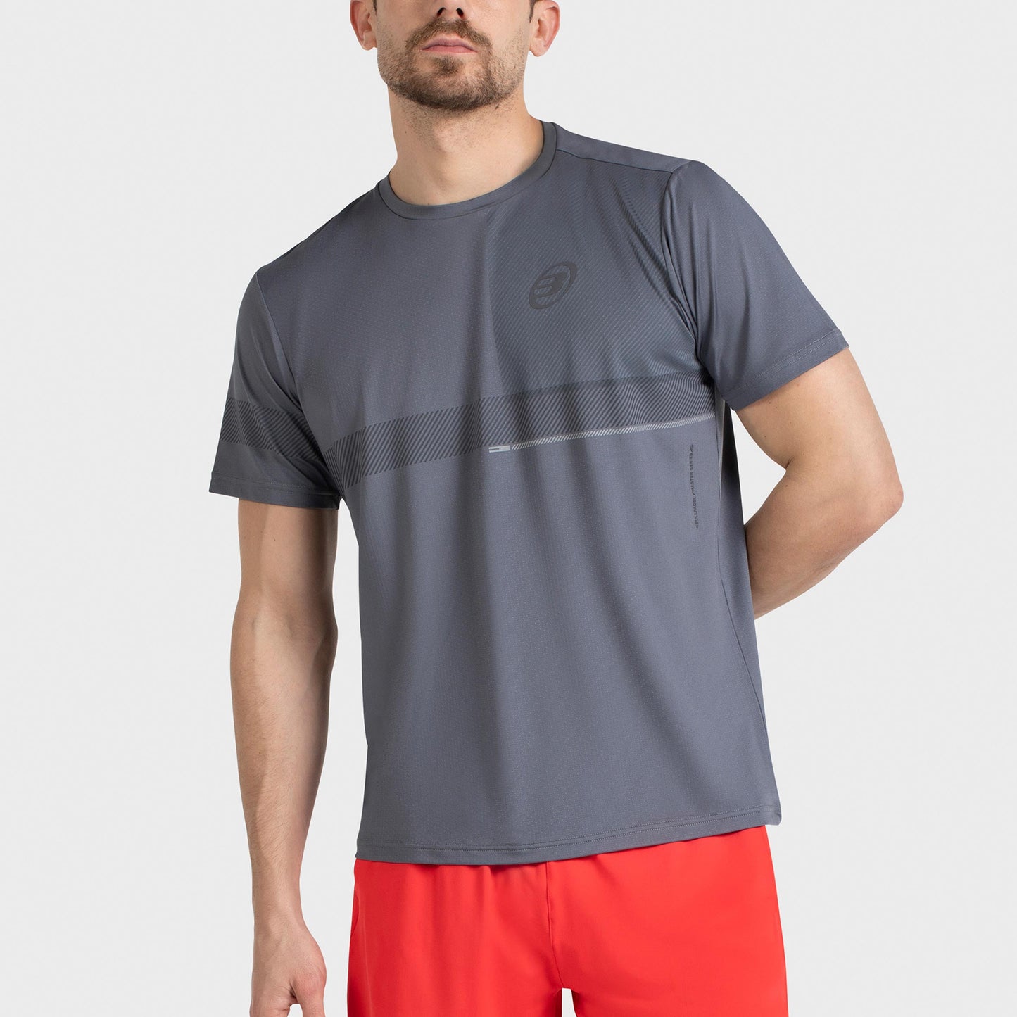 Bullpadel Milon Maglietta Uomini - grigio