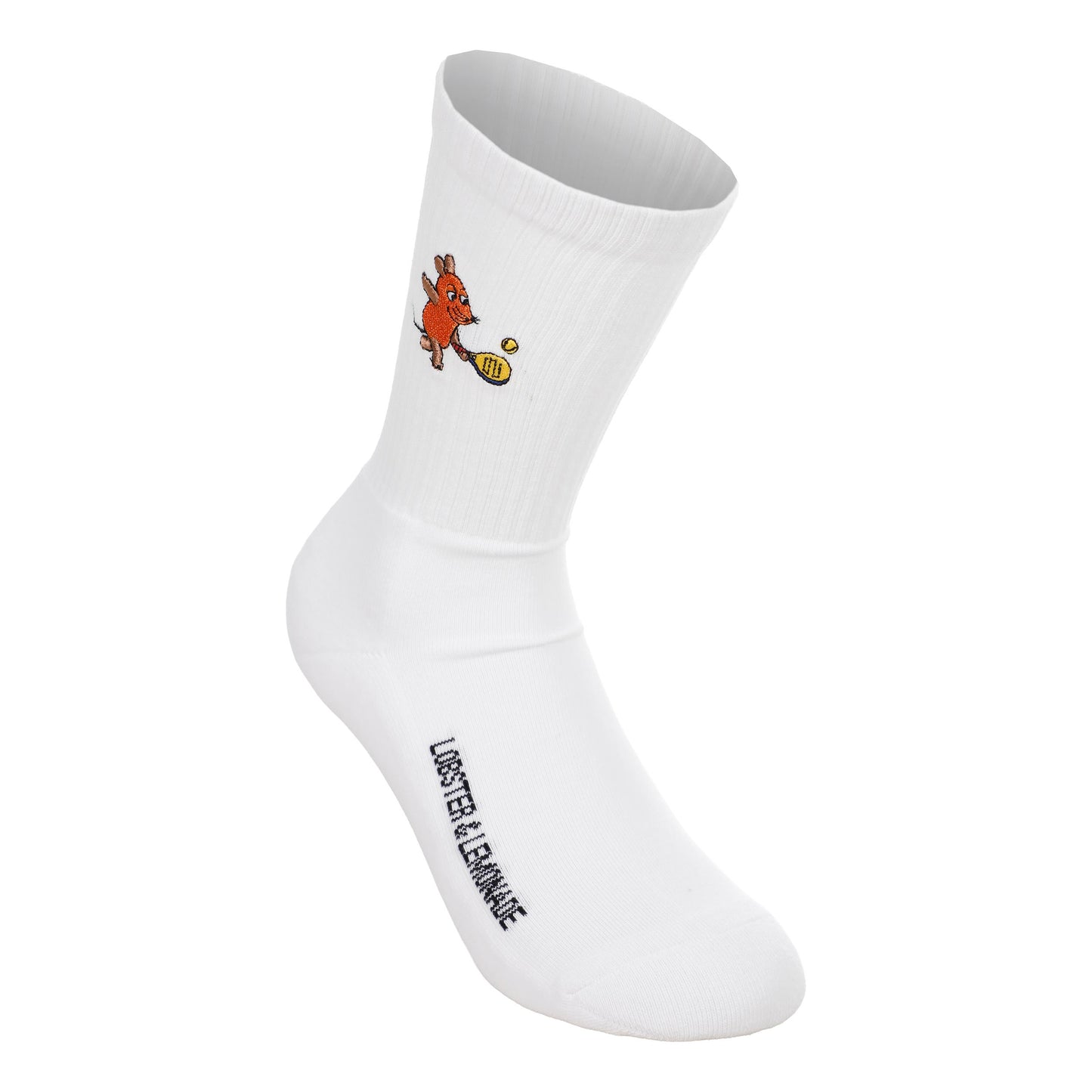 Lobster & Lemonade Maus Padel – ’90 Sport Calzini sportivi Unisex - bianco