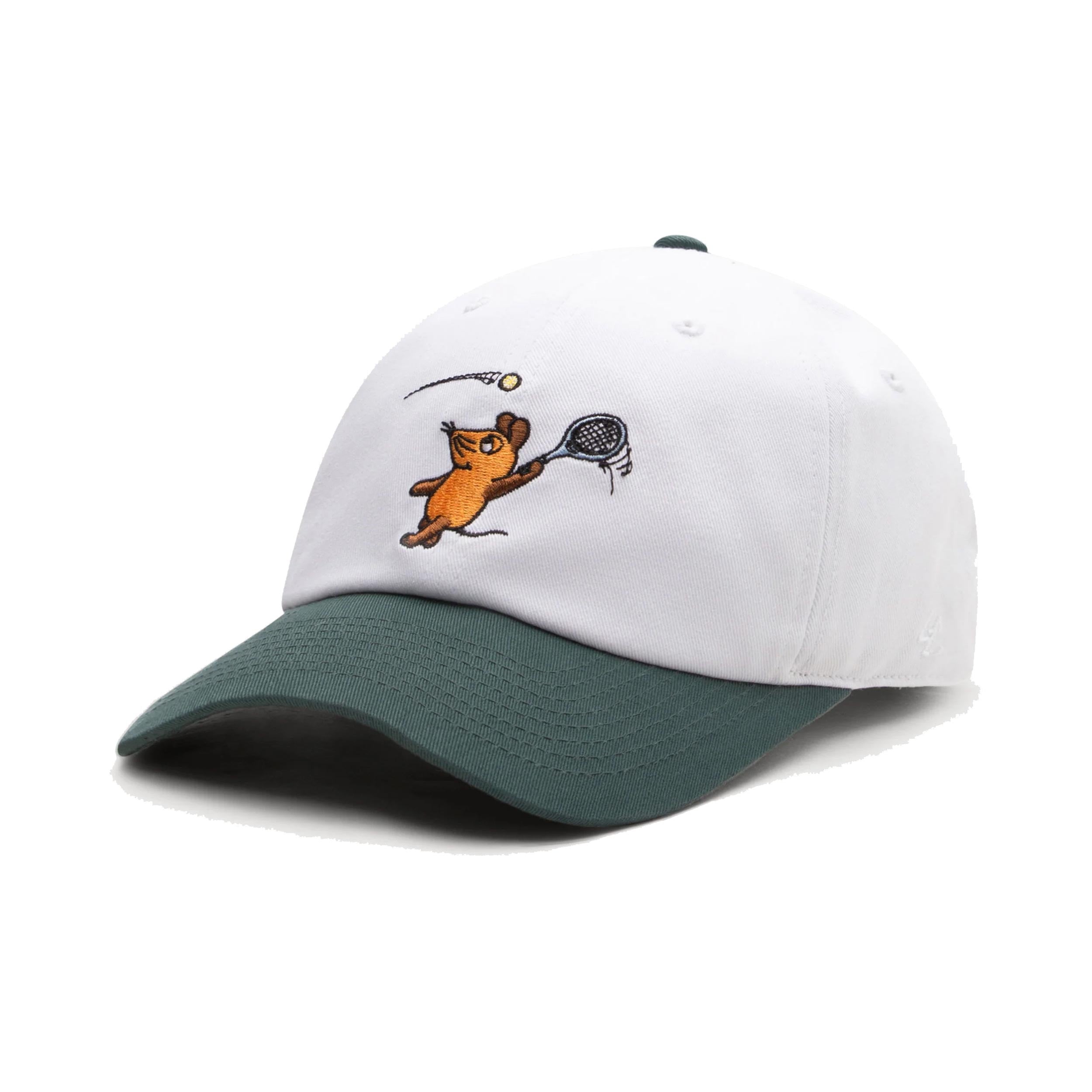 Lobster & Lemonade Maus Tennis – '09 Polo Cappellino Unisex - bianco, verde