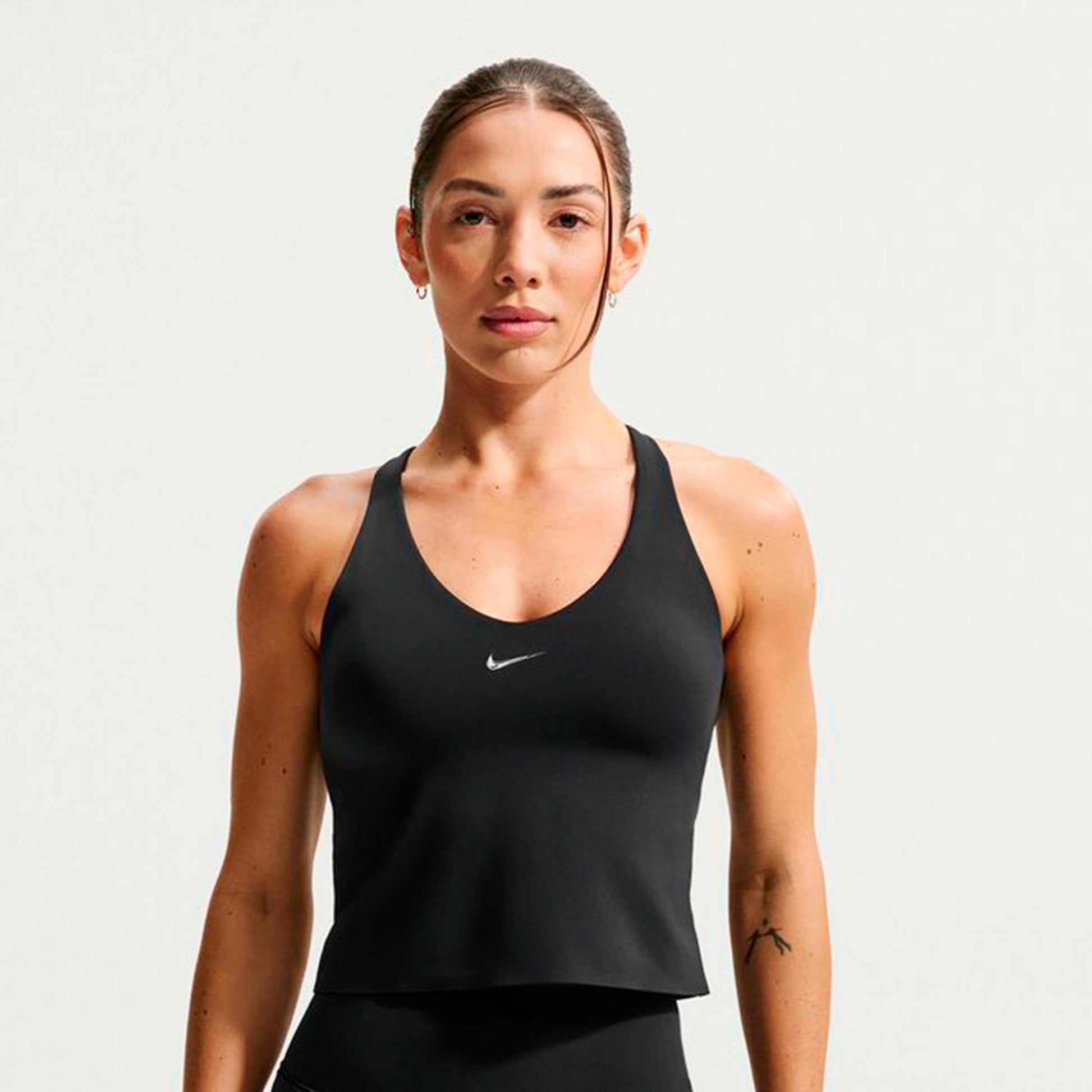 Nike Dri-Fit Medium Support Canottiera Donna - nero, antracite