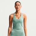 Dri-Fit Medium Support Canottiera Donna - grigio-verde, verde
