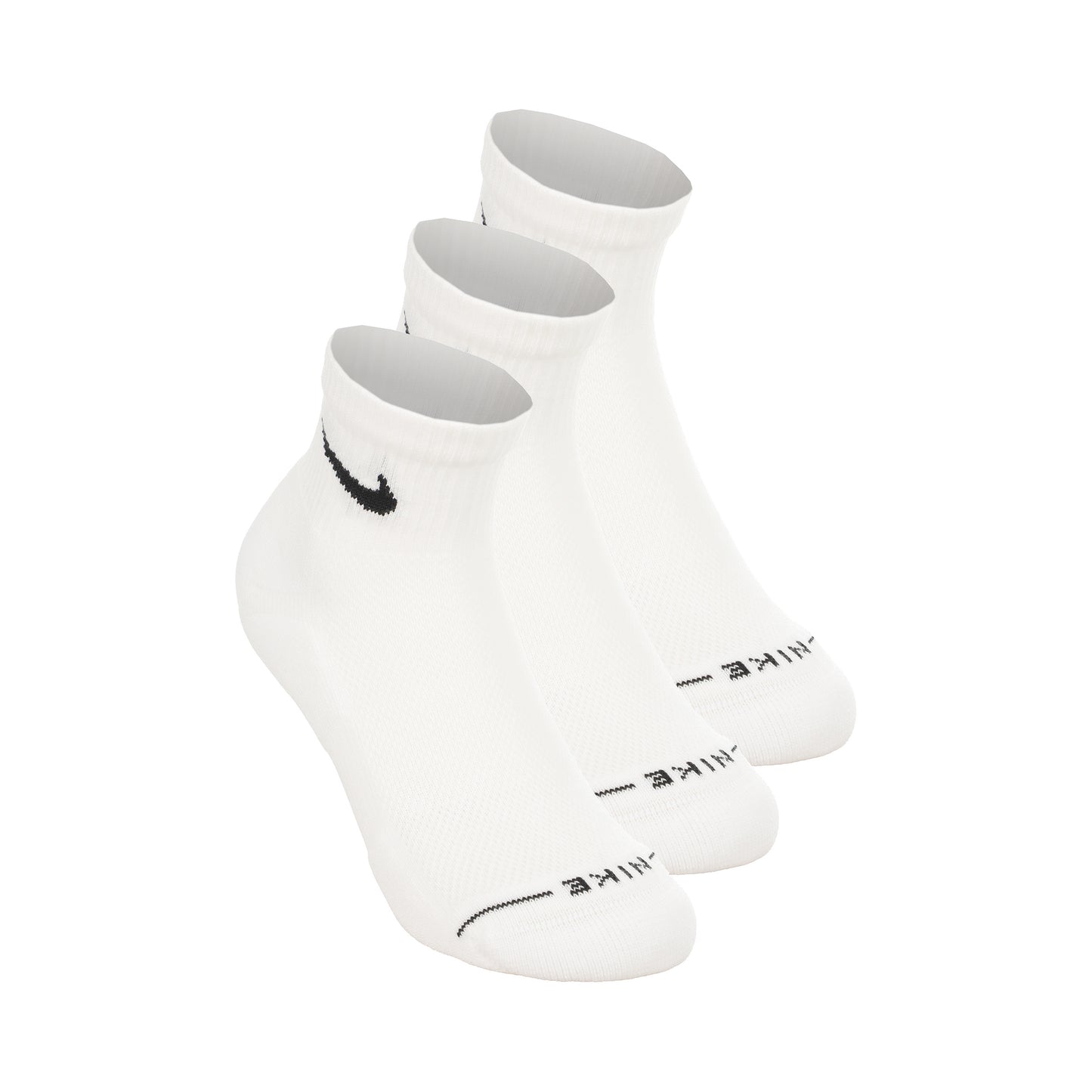 Nike Ankle Calzini da tennis Confezione da 3 Unisex - bianco