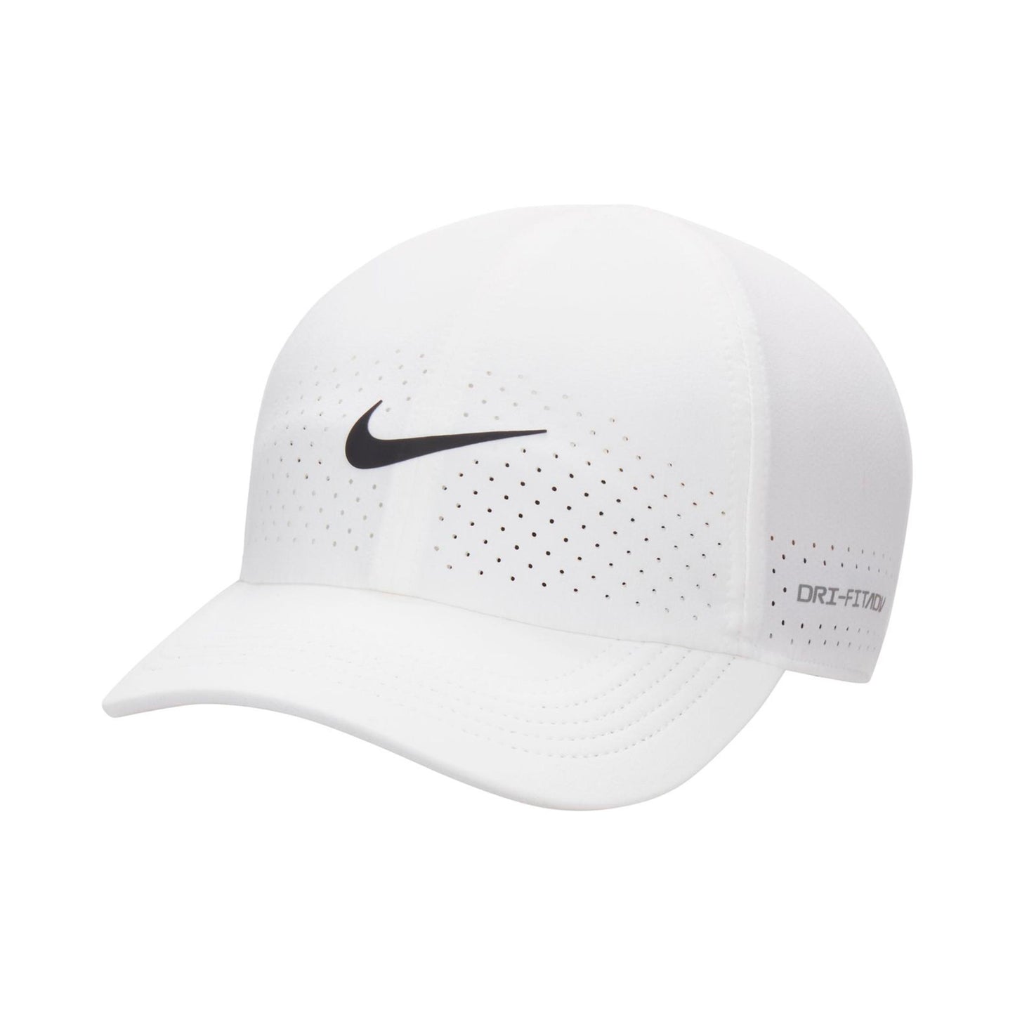 Nike Dri-Fit Advantage Club Cappellino Unisex - bianco, nero