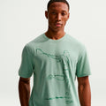Court Dri-Fit Maglietta Uomini - grigio-verde