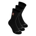Crew Calzini da tennis Confezione da 3 Unisex - nero