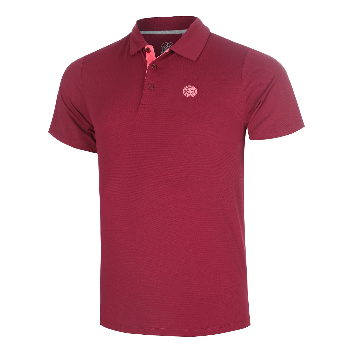 BIDI BADU Freeze Out  Polo Uomini - rosso scuro