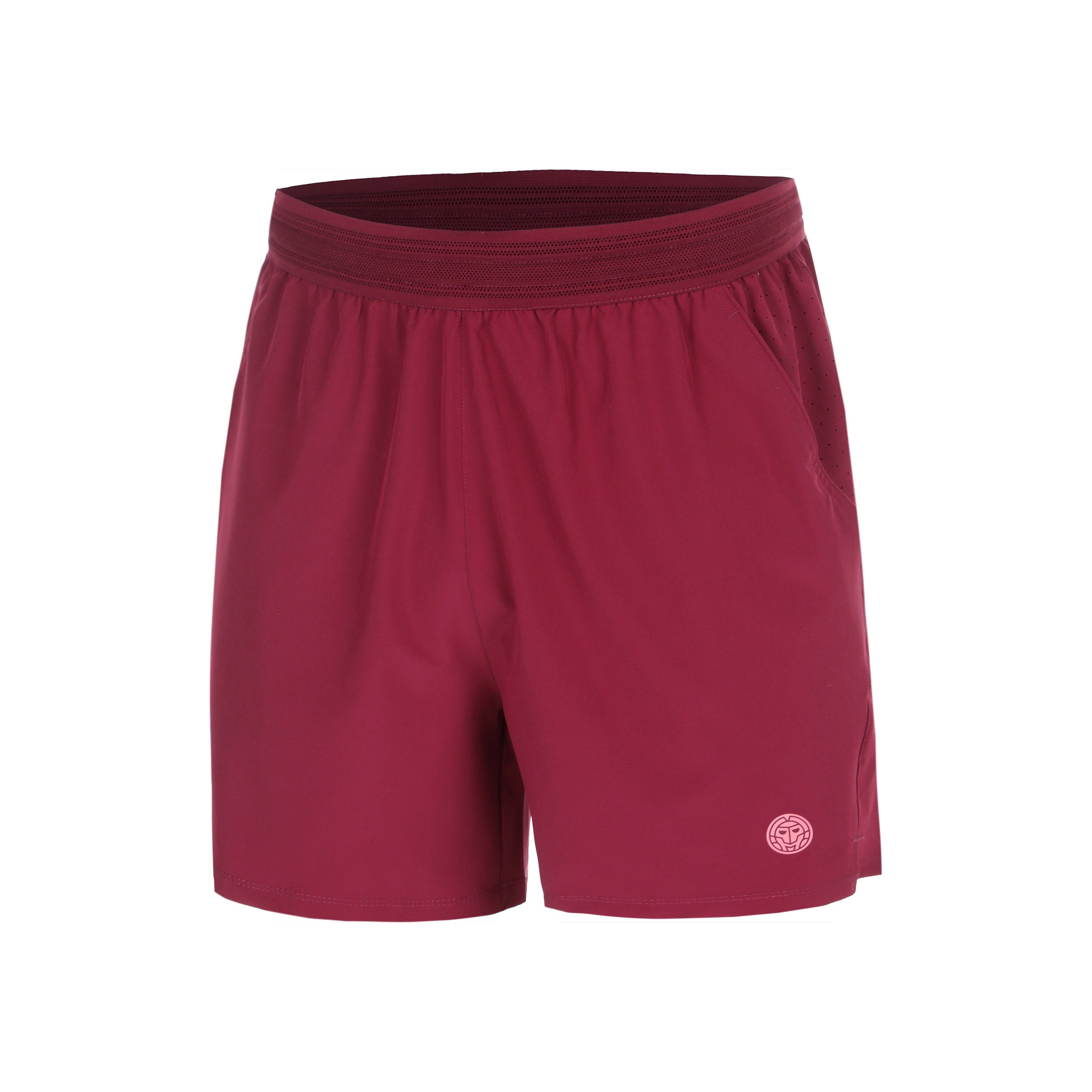 BIDI BADU Freeze Out 7in  Pantaloncini Uomini - rosso scuro