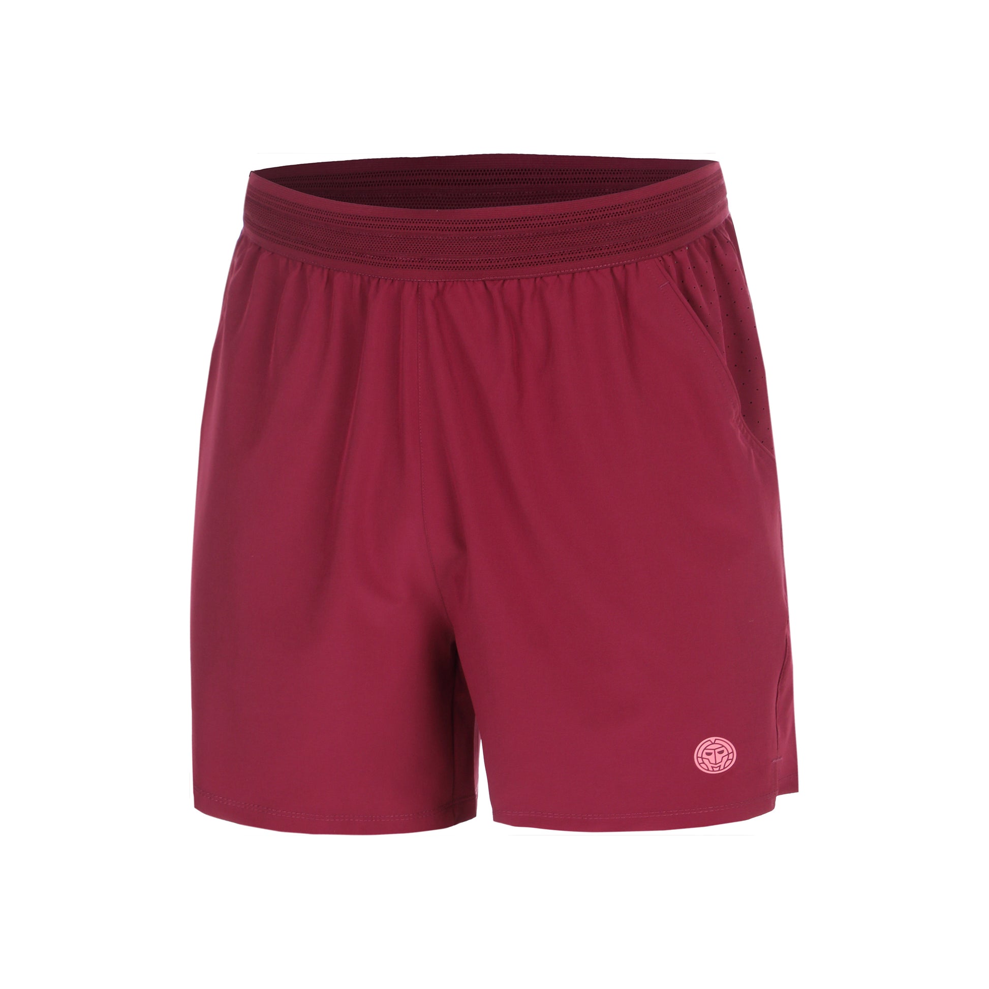 BIDI BADU Freeze Out 7in  Pantaloncini Uomini - rosso scuro