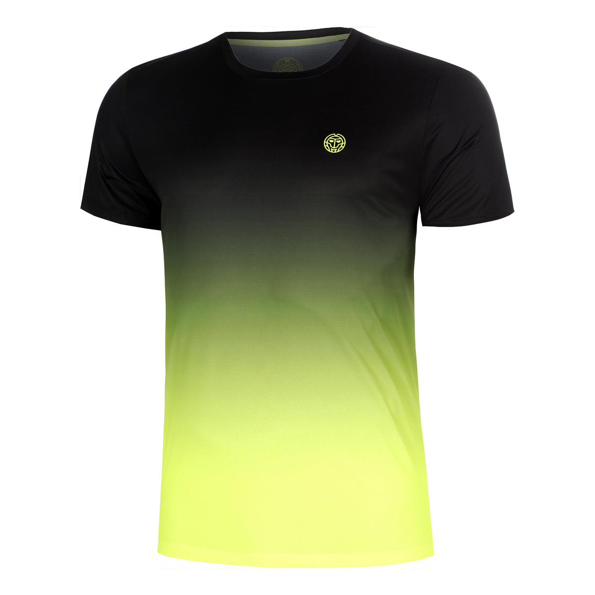 BIDI BADU Night Flash Maglietta Uomini - nero, giallo neon