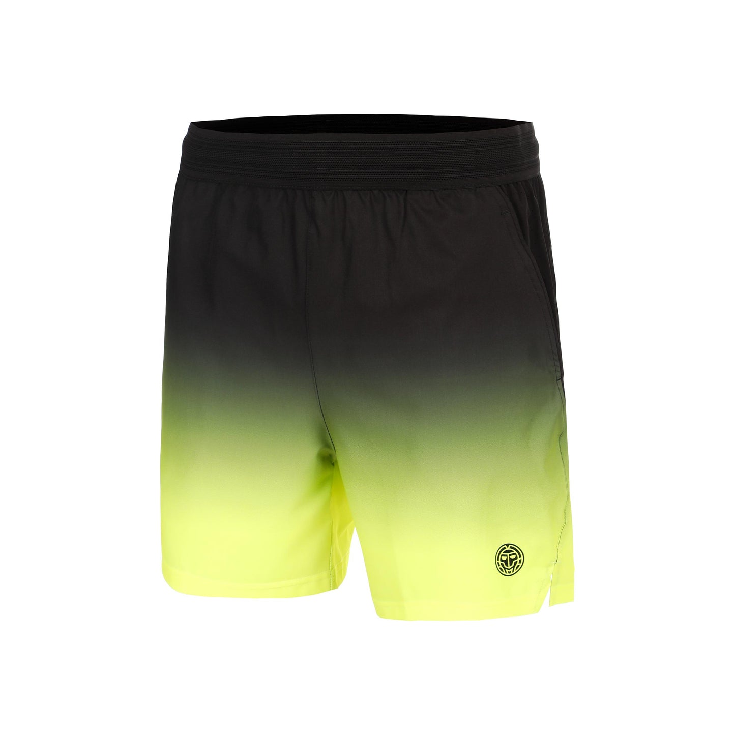 BIDI BADU Night Flash Pantaloncini Uomini - nero, giallo neon