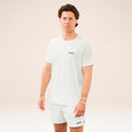 Performance Solid Maglietta Uomini - bianco sporco