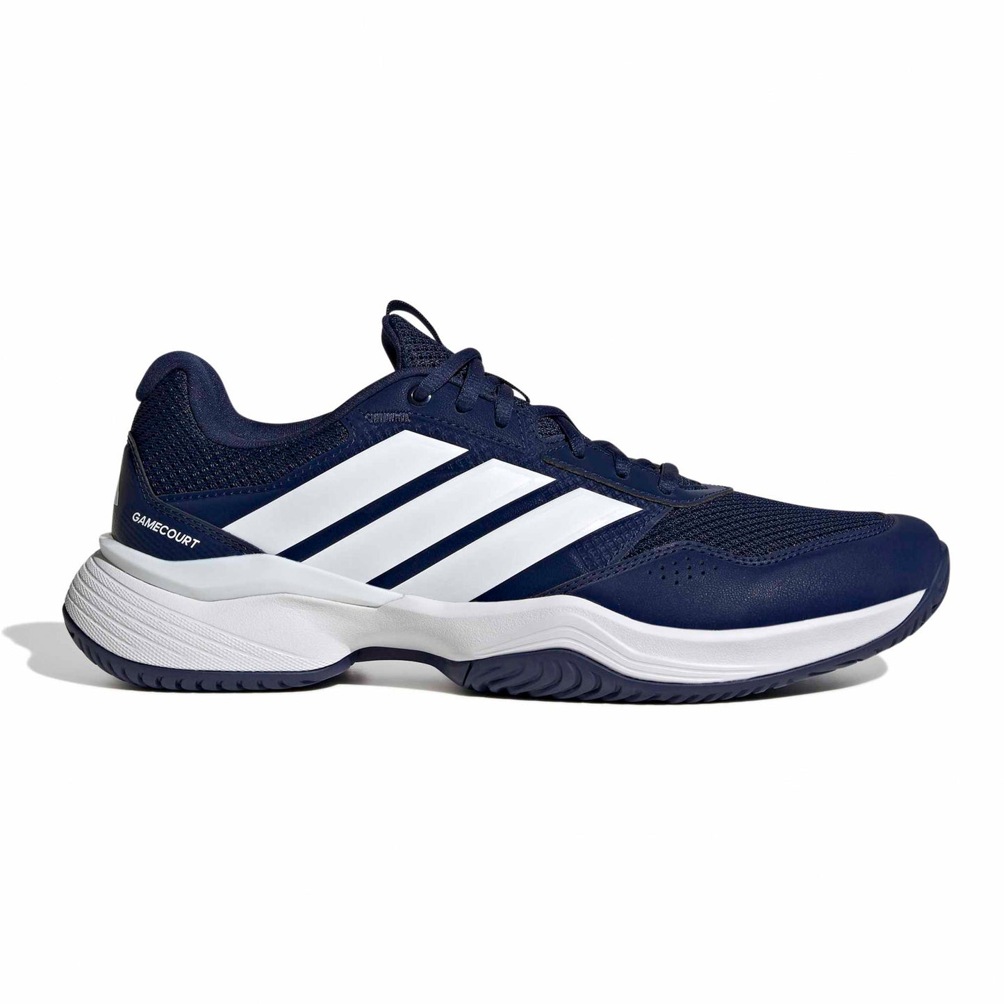 adidas GameCourt 3 Wide Scarpa per tutte le superfici Uomini - blu scuro, bianco