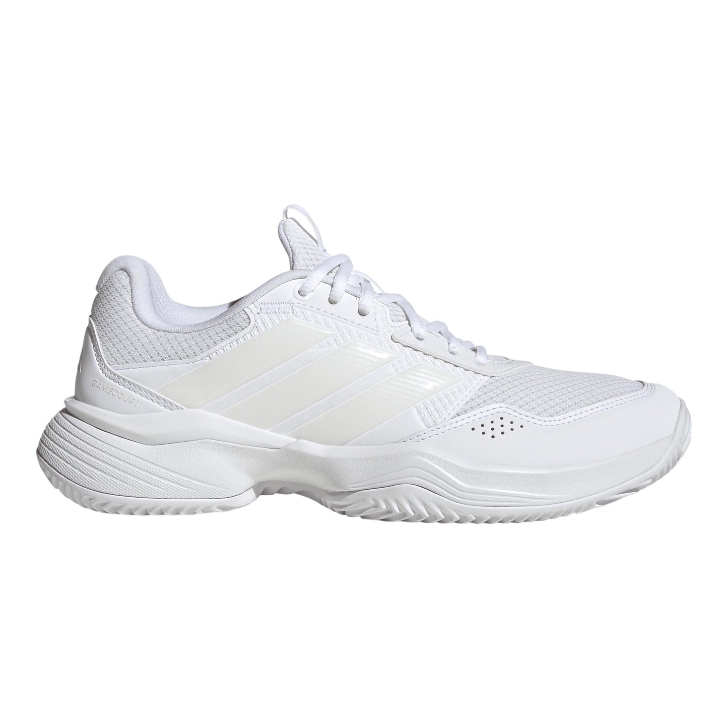 adidas GameCourt 3 Scarpa per terra rossa Donna - bianco, crema