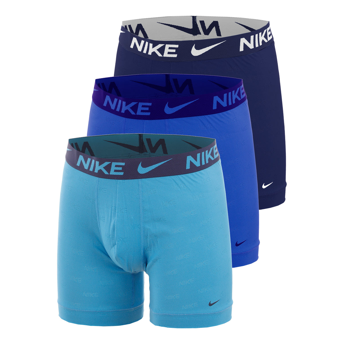Nike Elite Breath Boxer Brief Boxer Confezione da 3 Uomini - giallo, verde