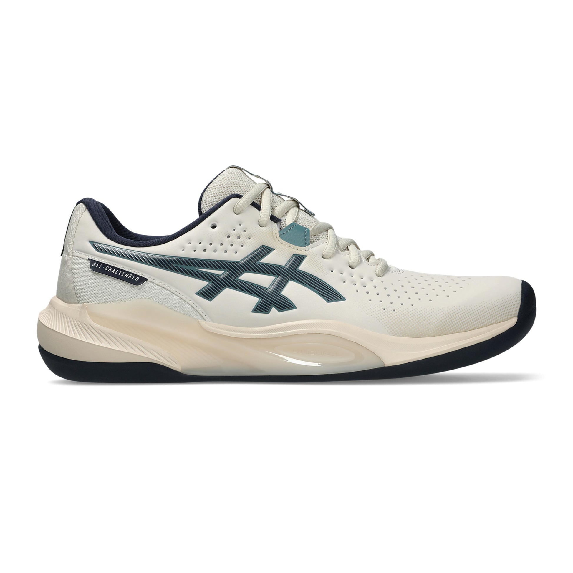 ASICS Gel-Challenger 15 Scarpa per tappeto Uomini - beige, blu scuro