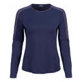 Corina Manica lunga Donna - blu scuro