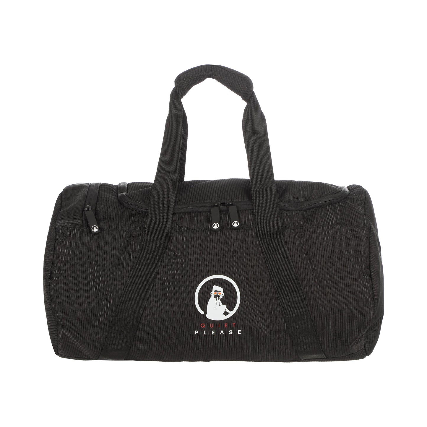 Quiet Please Gym Duffel 30L Borsa sportiva - nero